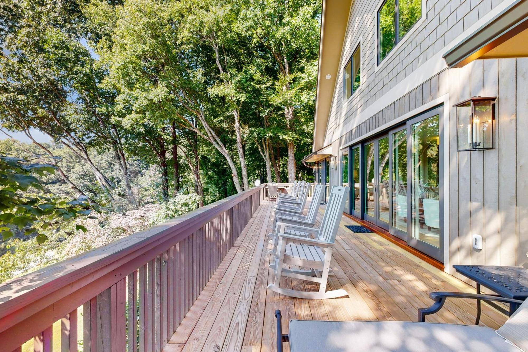 Valley View Lodge At Camp Rockmont Black Mountain Exterior foto
